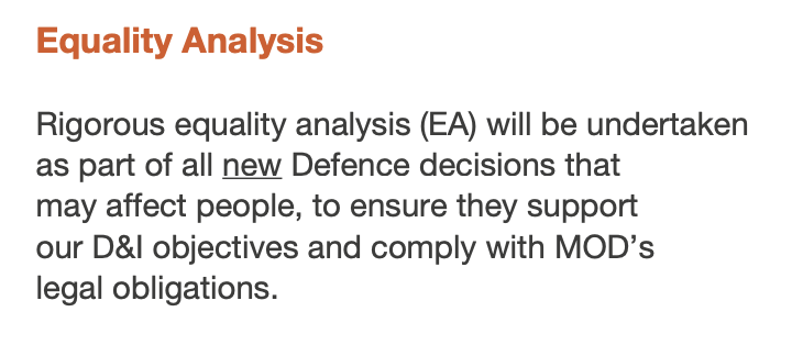 Page 19 – Equality Analysis on all decisions