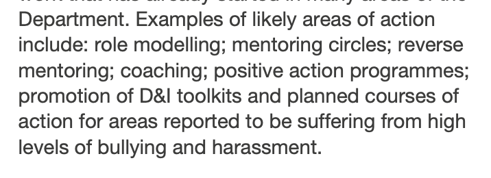 Pages 20–21 – Reviewing policies and using positive action to drive diversity